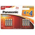 Panasonic Pro Power LR03/AAA Alkaline-Batterien - 8 Stk.