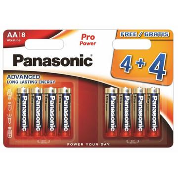 Panasonic Pro Power LR6/AA Alkaline-Batterien - 8 Stk.