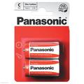 Panasonic R14/C Zink-Kohle-Batterie - 2 Stk. - 1.5V