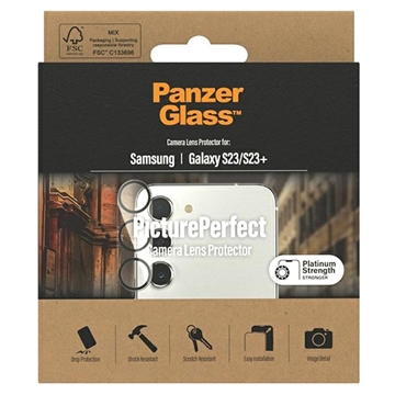 PanzerGlass PicturePerfect Samsung Galaxy S23 5G/S23+ 5G Kameraobjektivschutz