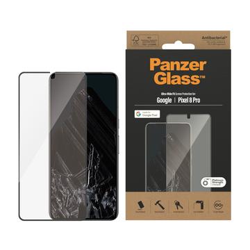 Google Pixel 8 Pro PanzerGlass Ultra-Wide Fit Panzerglas - Schwarz Rand