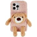 3D Plush Doll iPhone 14 Pro TPU Hülle