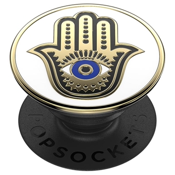 PopSockets Enamel Ausziehbarer Ständer & Griff - Hamsa Hand