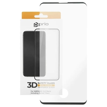 Prio 3D Samsung Galaxy S10 Panzerglas - 9H - Schwarz