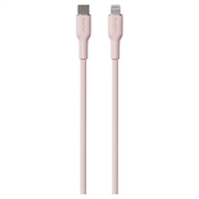 Puro Icon Soft USB-C / Lightning Kabel - 1,5m - Rosa