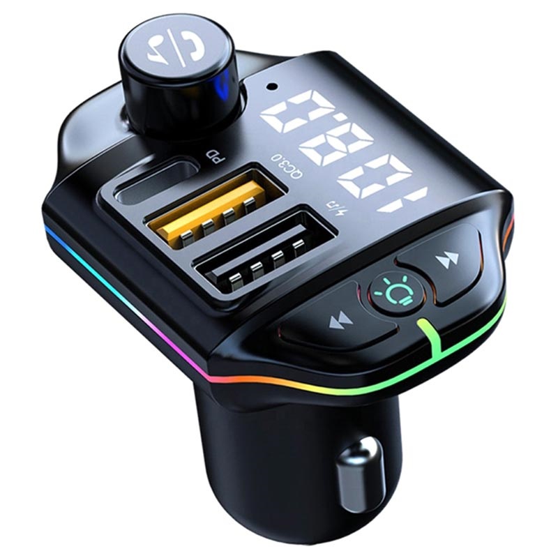 https://www.mytrendyphone.ch/images/RGB-Bluetooth-FM-Transmitter-Fast-Car-Charger-ZTB-A10-Microphone-USB-C-20W-Black-04082022-01-p.webp