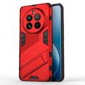 Realme 12 Pro/12 Pro+ Armor Serie Hybrid Hülle mit Ständer - Rot