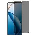 Realme 12 Pro/12 Pro+ Privacy Full Cover Panzerglas - Schwarz Rand