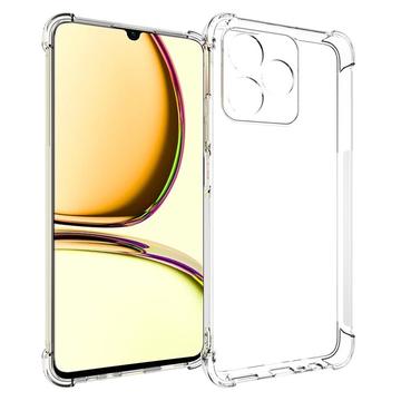 Realme C51/C53/Narzo N53 Stoßfeste TPU Hülle - Durchsichtig