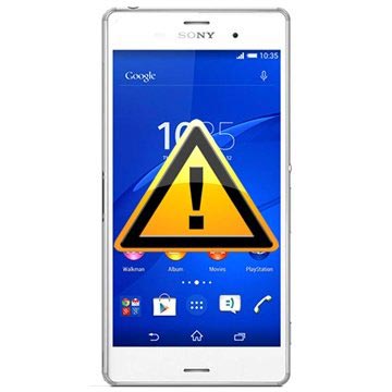 Sony Xperia Z3 Akkufachdeckel Reparatur - Schwarz