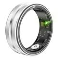 SR03 Ultradünner Multifunktions-Smartring - Größe: 11/20.7mm - Silber