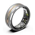 SR2 Eleganter Smartring mit Ladeetui - 21.5mm - Gold / Silber