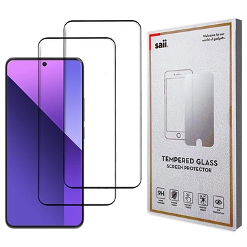 Xiaomi Redmi Note 13 Pro+ Saii 3D Premium Panzerglas - 2 Stk.