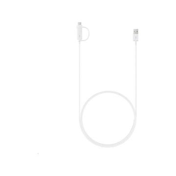 Samsung Combo-Kabel EP-DG930DWE - USB-C & MicroUSB - 1.5m - Bulk - Weiß