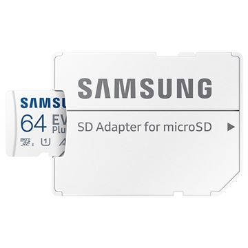 Samsung EVO Plus MicroSDXC Speicherkarte mit Adapter MB-MC64KA/EU