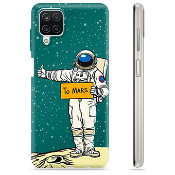 Samsung Galaxy A12 TPU Hülle - Mars Astronaut