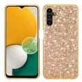 Samsung Galaxy A15 Glitter Serie Hybrid Hülle - Gold