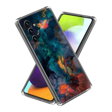 Samsung Galaxy A15 Stylish Ultra-Slim TPU Hülle - Bunte Wolken