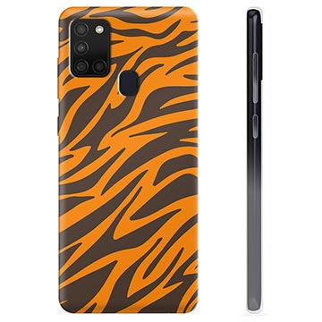 Samsung Galaxy A21s TPU Hülle - Tiger