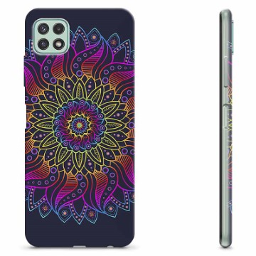 Samsung Galaxy A22 5G TPU Hülle - Buntes Mandala