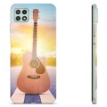 Samsung Galaxy A22 5G TPU Hülle - Gitarre