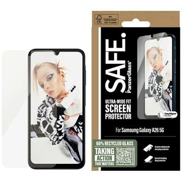 Samsung Galaxy A26 PanzerGlass Safe Ultra-Wide Fit Panzerglas - 9H - Durchsichtig