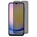 Samsung Galaxy A26 Privacy Full Cover Panzerglas - Schwarz Rand