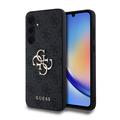 Samsung Galaxy A35 Guess 4G Big Metal Logo Hybrid Hülle - Grau