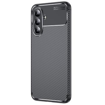 Samsung Galaxy A36 Beetle Karbonfaser TPU Hülle - Schwarz