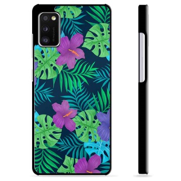 Samsung Galaxy A41 Schutzhülle - Tropische Blumen