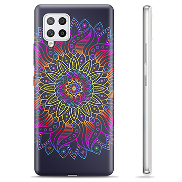 Samsung Galaxy A42 5G TPU Hülle - Buntes Mandala