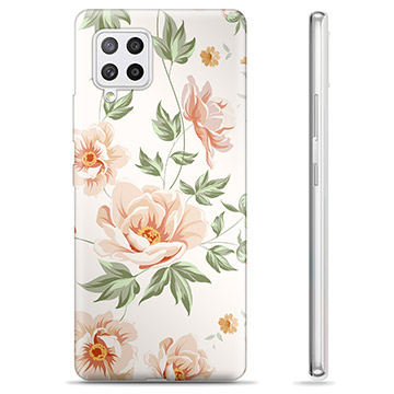 Samsung Galaxy A42 5G TPU Hülle - Blumen