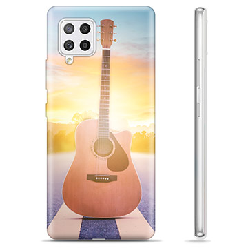 Samsung Galaxy A42 5G TPU Hülle - Gitarre