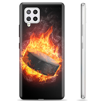 Samsung Galaxy A42 5G TPU Hülle - Eishockey