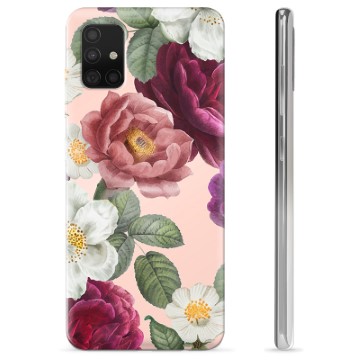 Samsung Galaxy A51 TPU Hülle - Romantische Blumen