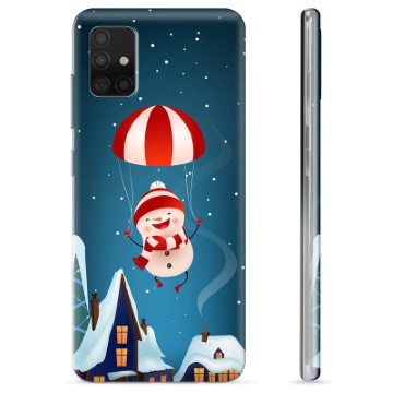 Samsung Galaxy A51 TPU Hülle - Schneemann