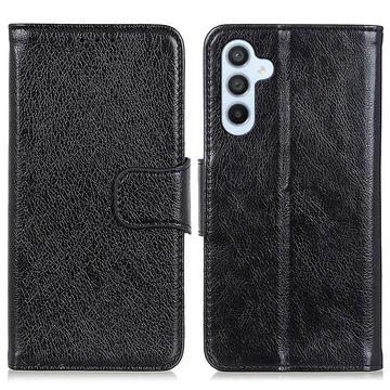 Samsung Galaxy A54 5G Elegant Serie Wallet Schutzhülle - Schwarz