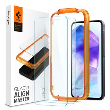 Samsung Galaxy A55 Spigen ALM Glas.tR Panzerglas - 2 Stk.