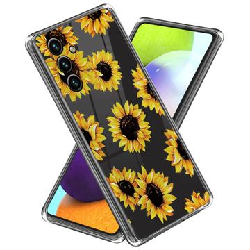 Samsung Galaxy A55 Stylish Ultra-Slim TPU Hülle - Sonnenblumen