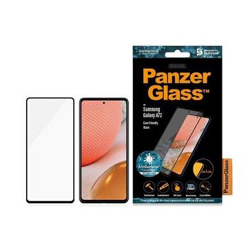 Samsung Galaxy A72 PanzerGlass E2E Case Friendly Panzerglas - Schwarz Rand