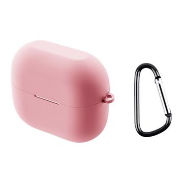 Samsung Galaxy Buds3/Buds3 Pro Silikonhülle mit Karabiner - Rosa