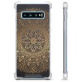 Samsung Galaxy S10 Hybrid Hülle - Mandala