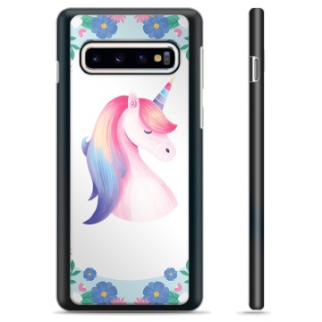 Samsung Galaxy S10 Schutzhülle - Einhorn