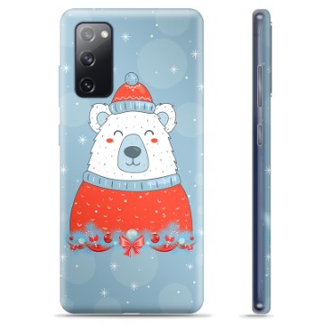 Samsung Galaxy S20 FE TPU Hülle - Weihnachtsbär