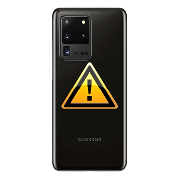 Samsung Galaxy S20 Ultra 5G Akkufachdeckel Reparatur - Schwarz