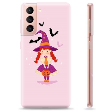 Samsung Galaxy S21 5G TPU Hülle - Halloween Girl