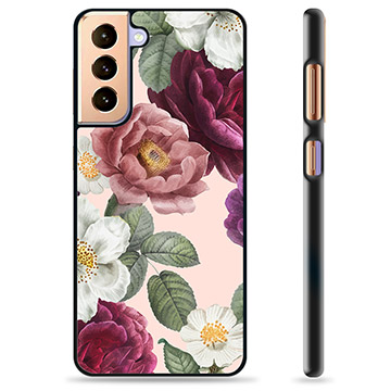 Samsung Galaxy S21+ 5G Schutzhülle - Romantische Blumen