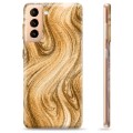 Samsung Galaxy S21+ 5G TPU Hülle - Goldener Sand