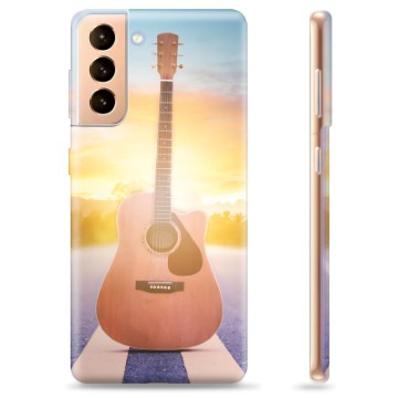 Samsung Galaxy S21+ 5G TPU Hülle - Gitarre