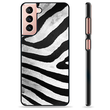 Samsung Galaxy S21 5G Schutzhülle - Zebra